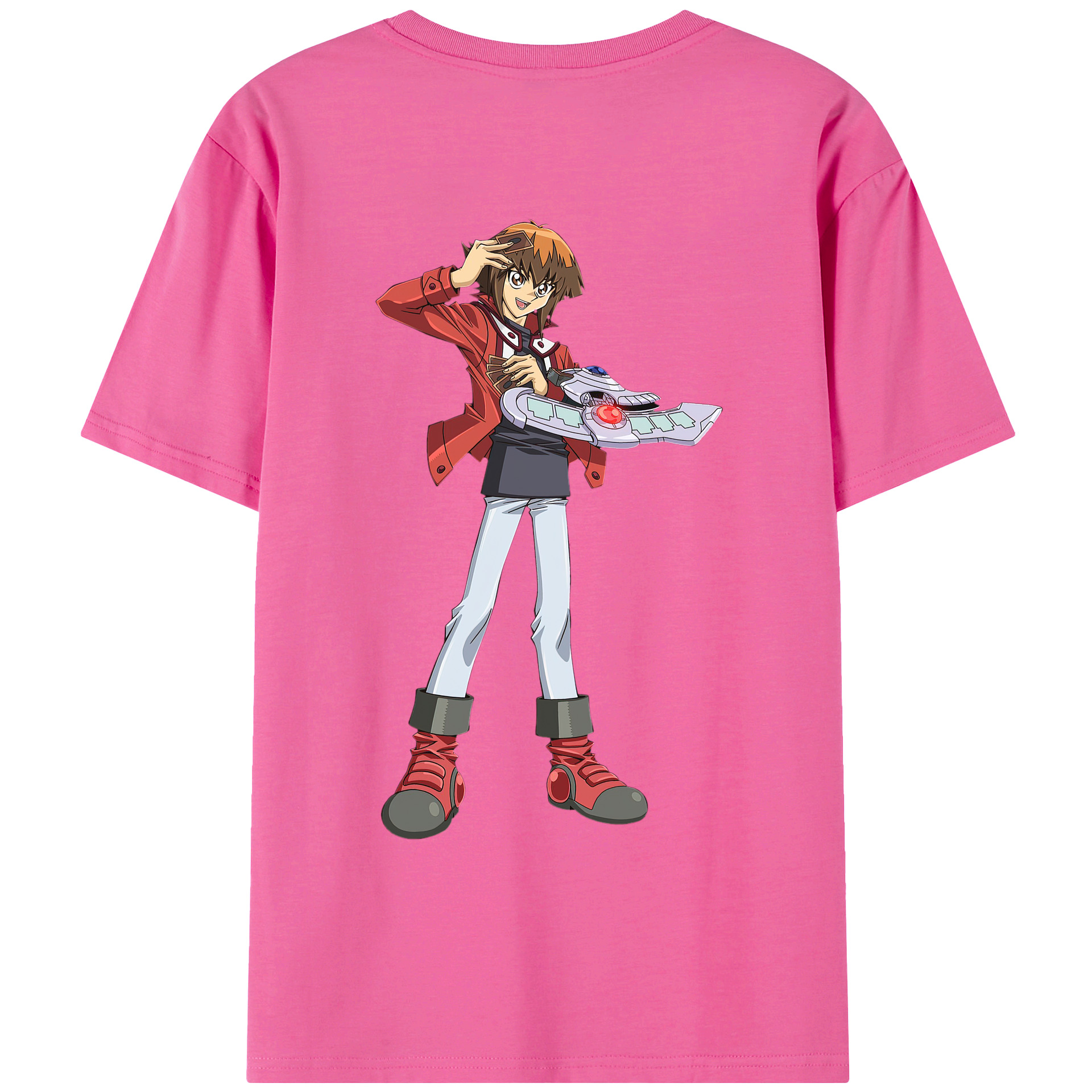 （画像用） 遊☆戯☆王 Yu-Gi-Oh! レディース半袖Tシャツ(バックプリント)